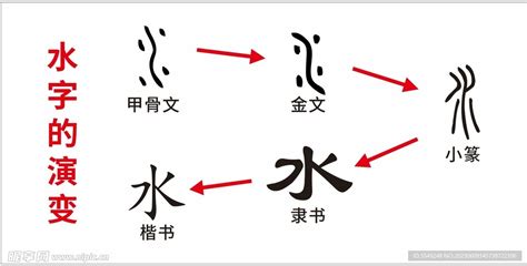 水 字|水的字源字形